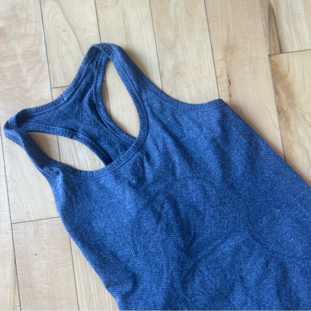 Lululemon grey Racerback Tank Top - Picture 2 of 4